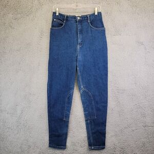 Vtg DB Riding Gear Jeans Juniors 13 Jodhpurs‎ High Waisted Mom Horseback Denim